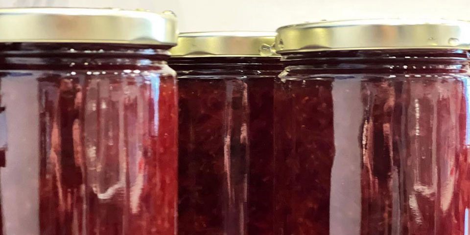 Picture of vegan jam made fresh in Chicago, IL.